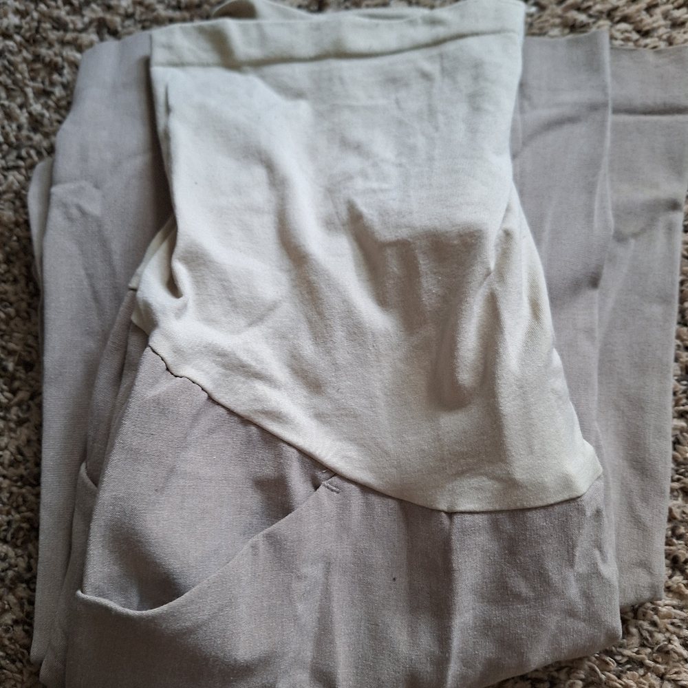 Motherhood Maternity khaki work slacks size S